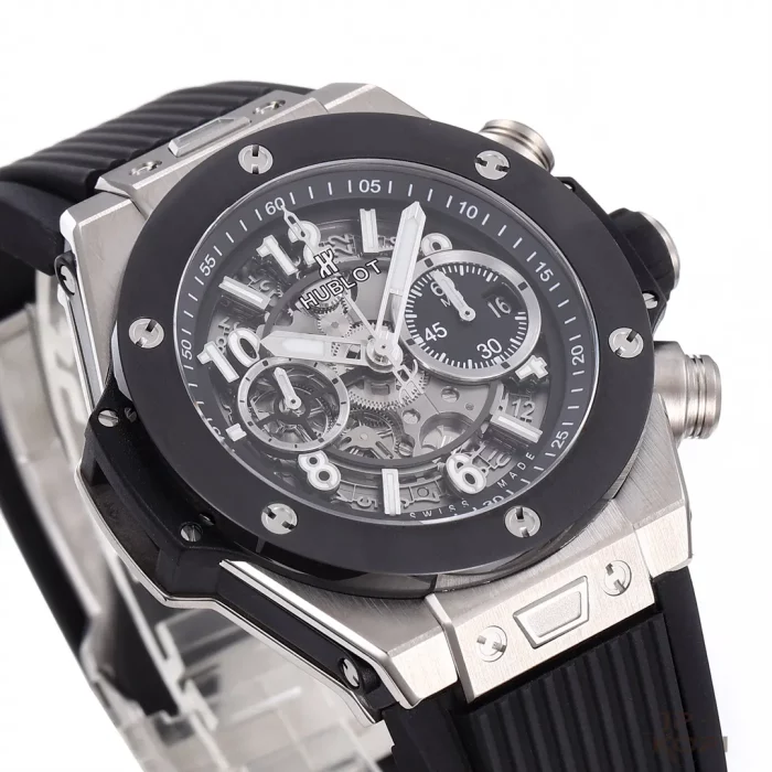 ウブロ HUBLOT ビッグバン ウニコ チタニウム セラミック 421.NM.1170.RX  44mm【BBF工場出品】 - 画像 (6)