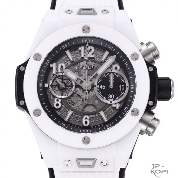 ウブロ HUBLOT ビッグバン ウニコ ホワイトセラミック421.HX.1170.RX  44mm【BBF工場出品】 - 画像 (2)