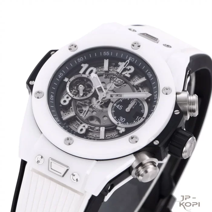ウブロ HUBLOT ビッグバン ウニコ ホワイトセラミック421.HX.1170.RX  44mm【BBF工場出品】 - 画像 (4)