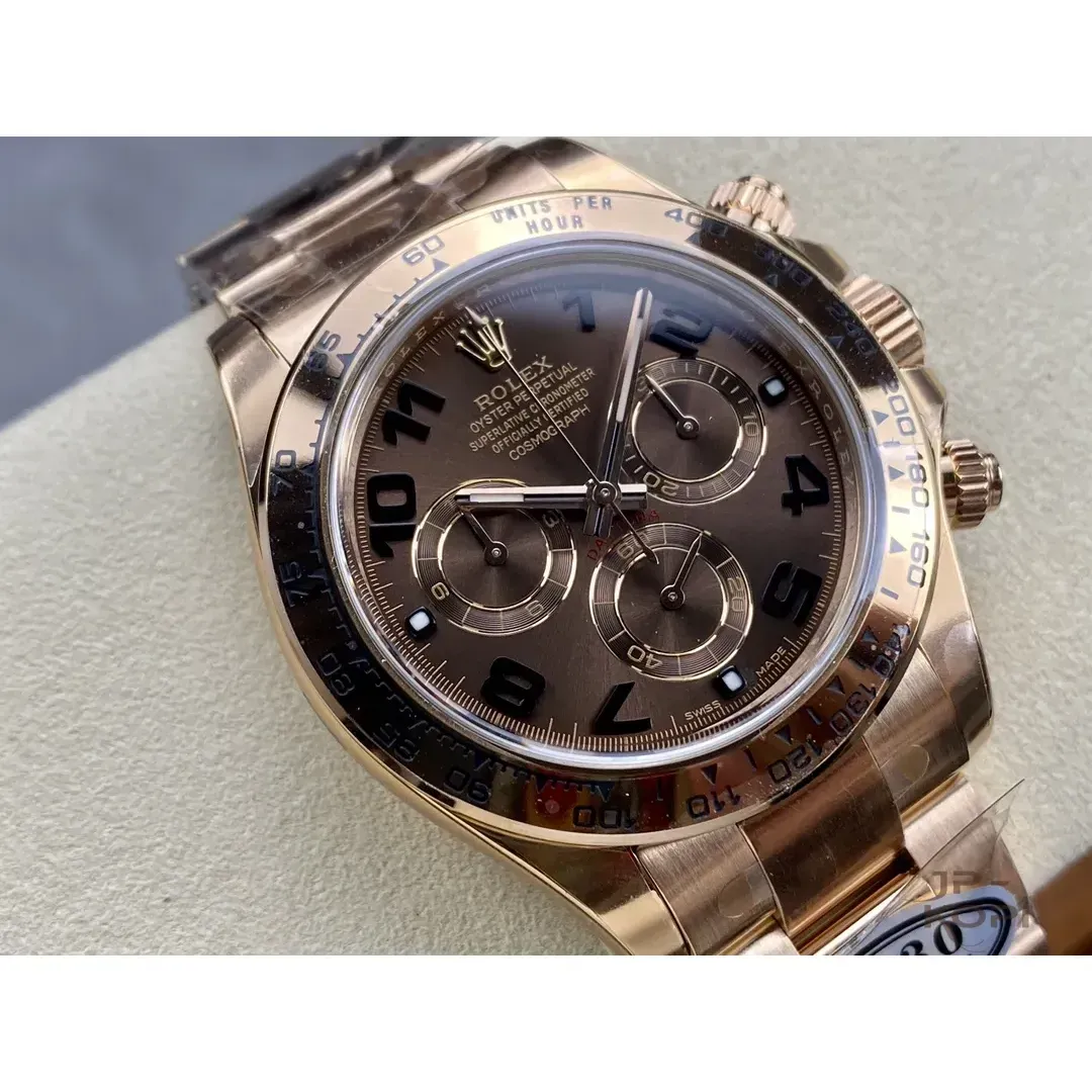 ロレックス デイトナ 116505-0011|ブラウンダイアル 40mm エバーローズゴールド【CLEAN工場製 高品質コピー腕時計】 - 画像 (4)