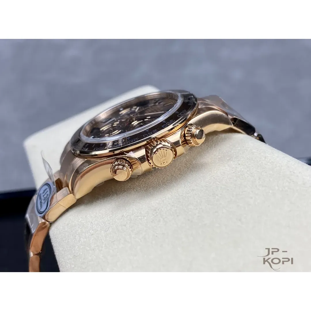 ロレックス デイトナ 116505-0011|ブラウンダイアル 40mm エバーローズゴールド【CLEAN工場製 高品質コピー腕時計】 - 画像 (8)