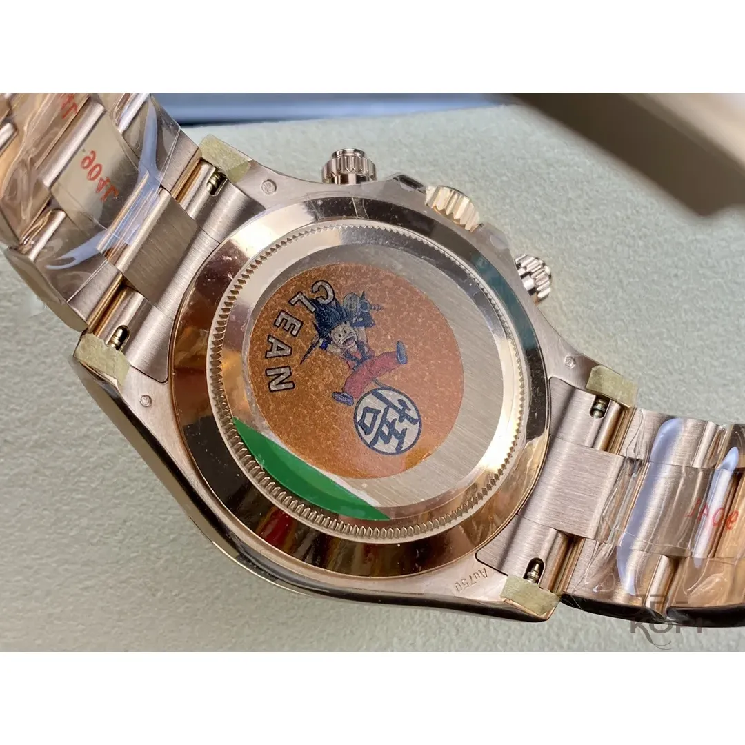 ロレックス デイトナ 116505-0011|ブラウンダイアル 40mm エバーローズゴールド【CLEAN工場製 高品質コピー腕時計】 - 画像 (9)