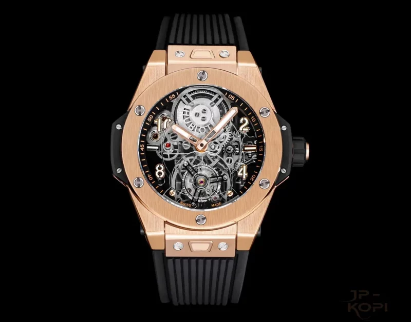 ウブロ HUBLOT ビッグバン トゥールビヨン ローズゴールドケース 419.CI.0170.RX【HB工場出品】
