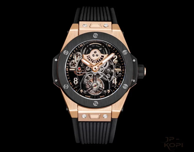 ウブロ HUBLOT ビッグバン トゥールビヨン ローズゴールドケース 419.CI.0170.RX【HB工場出品】