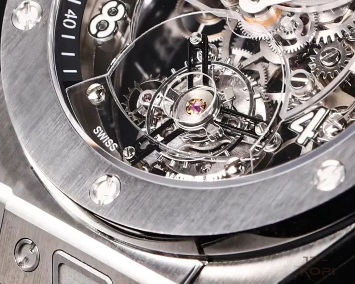 ウブロ HUBLOT ビッグバン トゥールビヨン シルバーケース 419.CI.0170.RX【HB工場出品】 - 画像 (7)