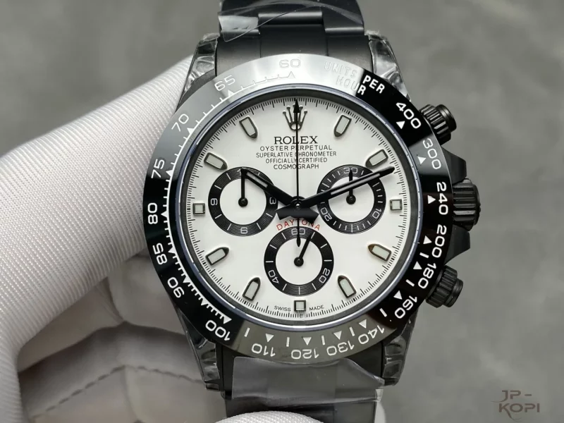BLAKEN × ロレックス デイトナ カスタム ブラックPVD ホワイトダイヤル 116500LN モデル