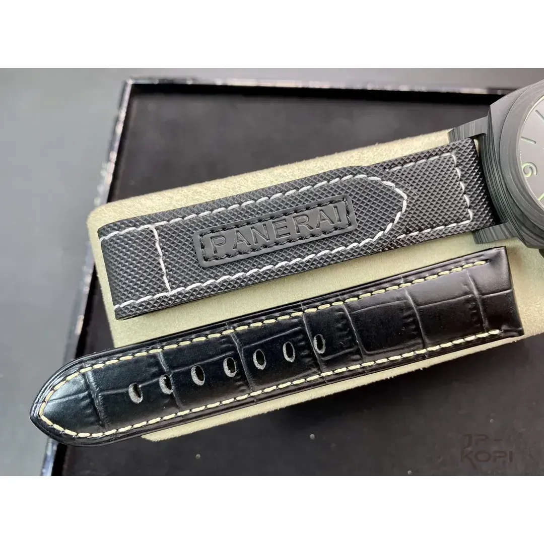 パネライ ルミノール マリーナ PAM01118|カーボテック×ブラック 44mm【VS工場製高品質腕時計】 - 画像 (10)