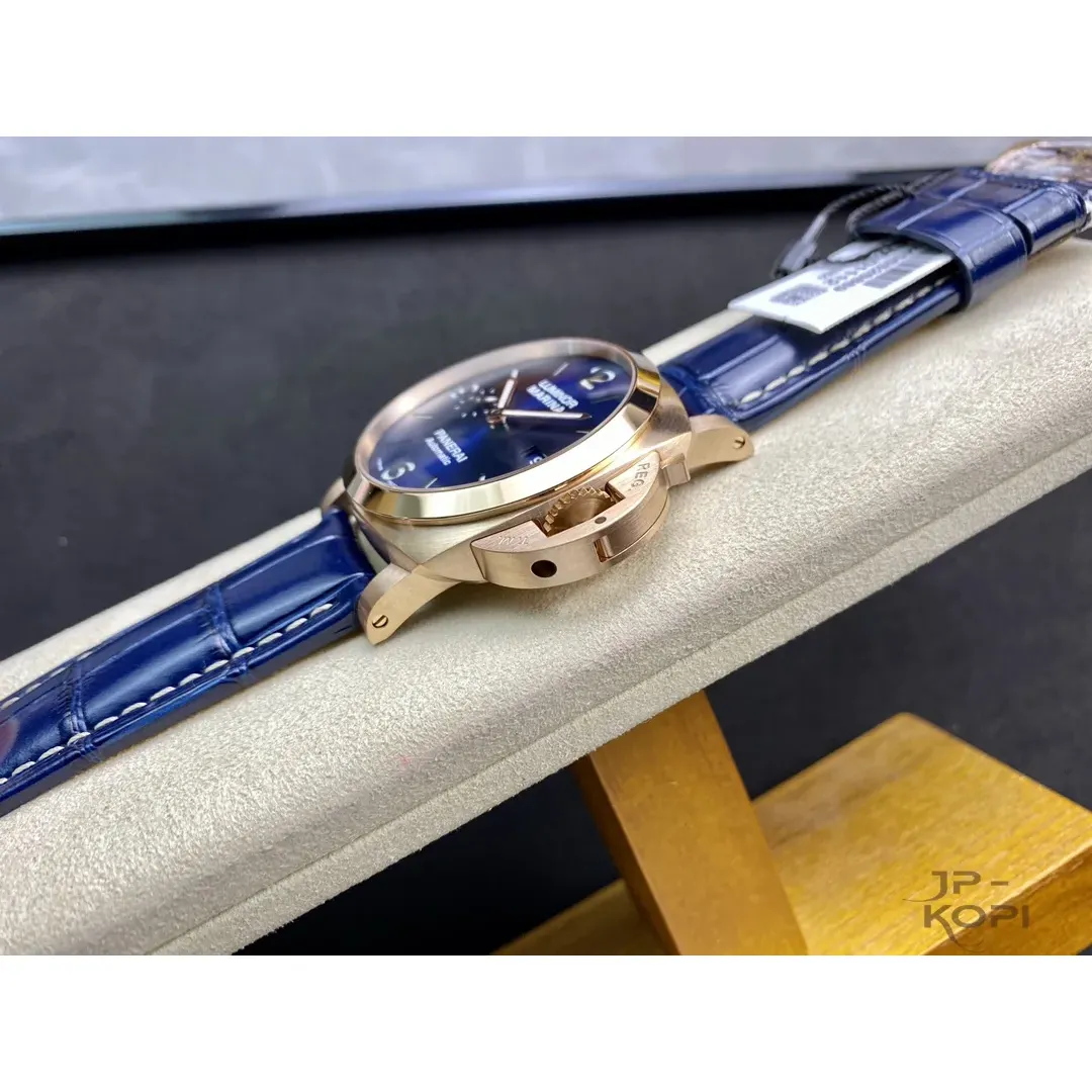 パネライ ルミノール マリーナ ゴールドテック PAM01112|ブルー文字盤×44mm【VS工場製高品質腕時計】 - 画像 (7)