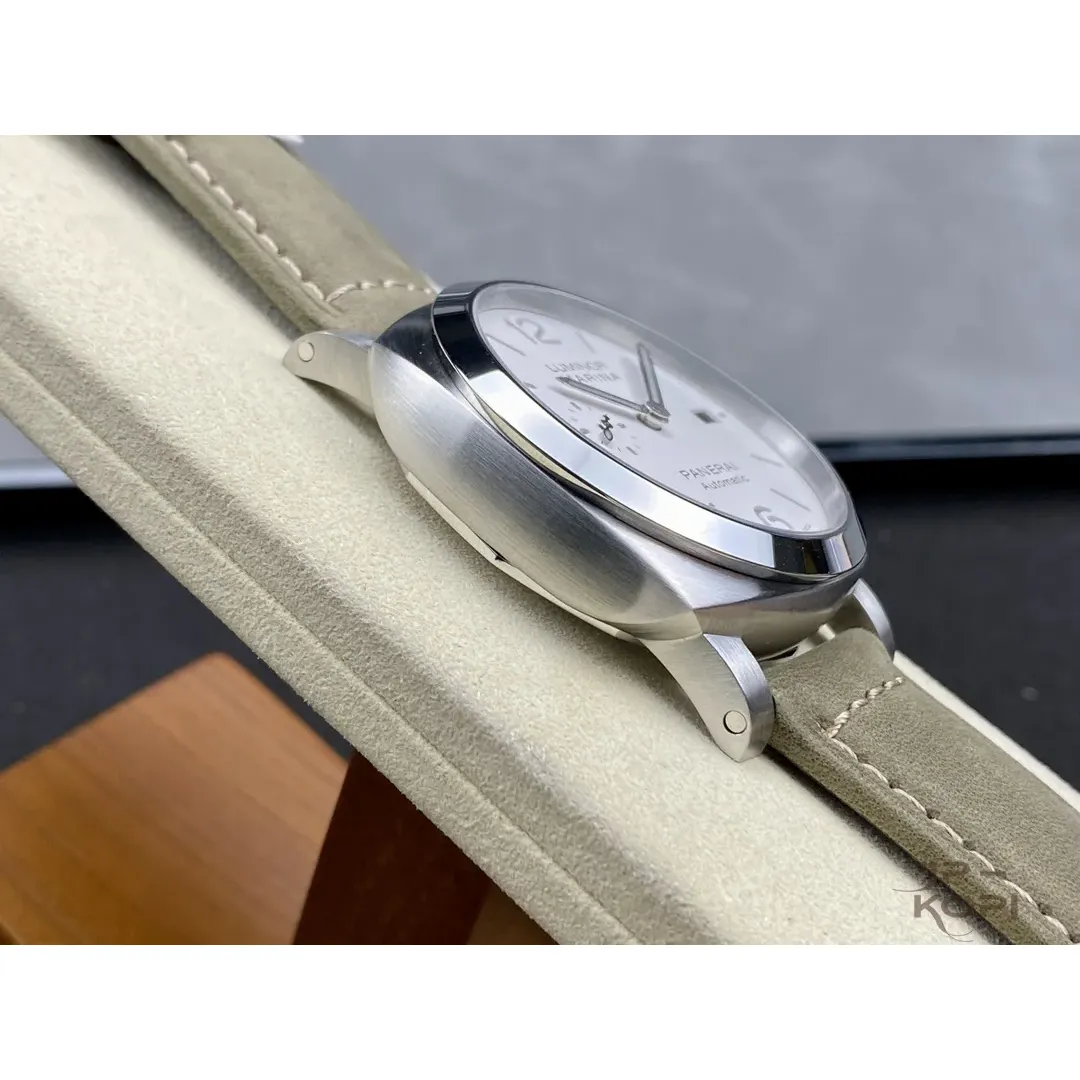 パネライ ルミノール マリーナ PAM01314|ホワイト文字盤 44mm Cal.P.9010【VS工場製高品質腕時計】 - 画像 (6)