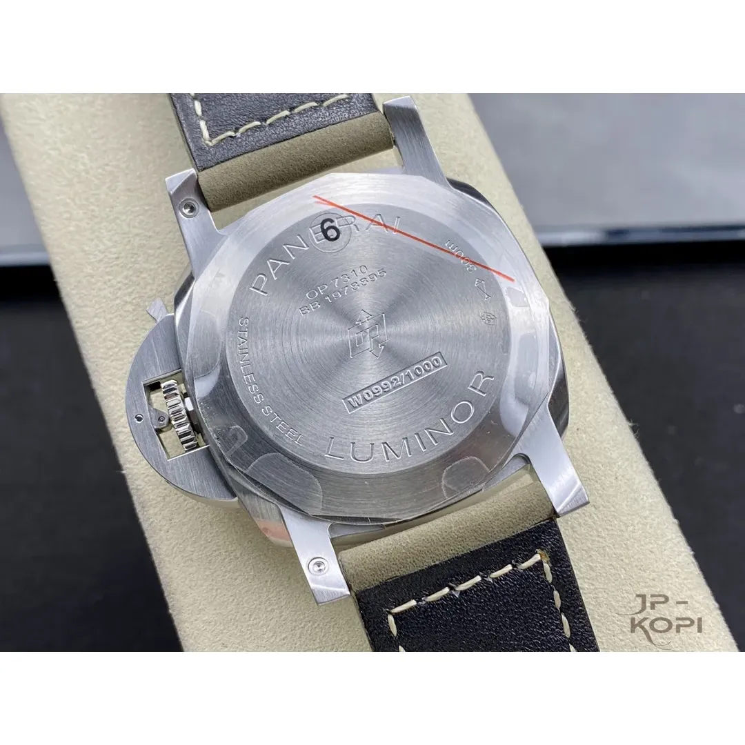 パネライ ルミノール マリーナ PAM01314|ホワイト文字盤 44mm Cal.P.9010【VS工場製高品質腕時計】 - 画像 (8)