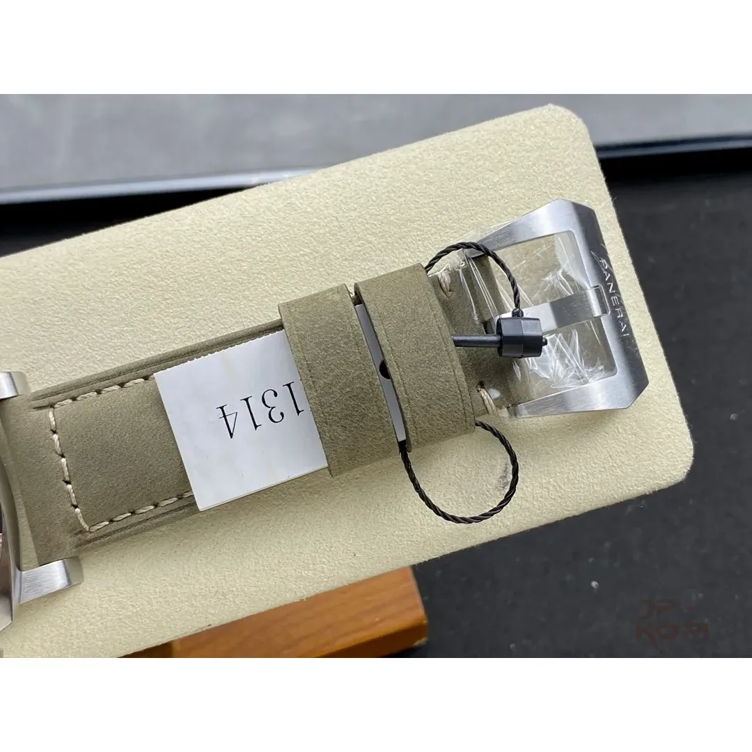 パネライ ルミノール マリーナ PAM01314|ホワイト文字盤 44mm Cal.P.9010【VS工場製高品質腕時計】 - 画像 (9)