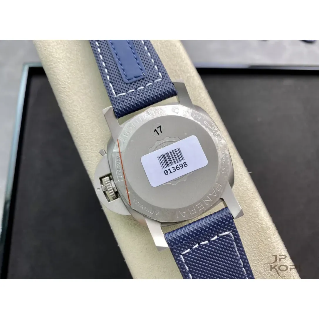 パネライ ルミノール マリーナ PAM01117|ブルー文字盤 44MM【VS工場製高品質モデル】 - 画像 (8)