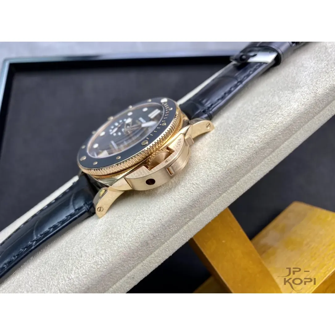 パネライ サブマーシブル PAM00974|ゴールドテック×ブラック 42MM【VS工場製高品質モデル】 - 画像 (7)