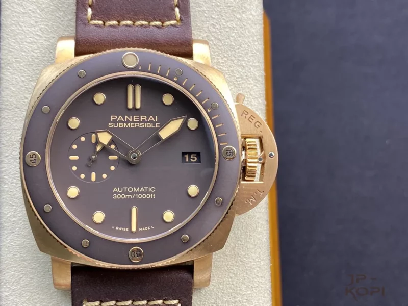 パネライ サブマーシブル ブロンゾ PAM00968｜ブラウン 47MM【VS工場製】