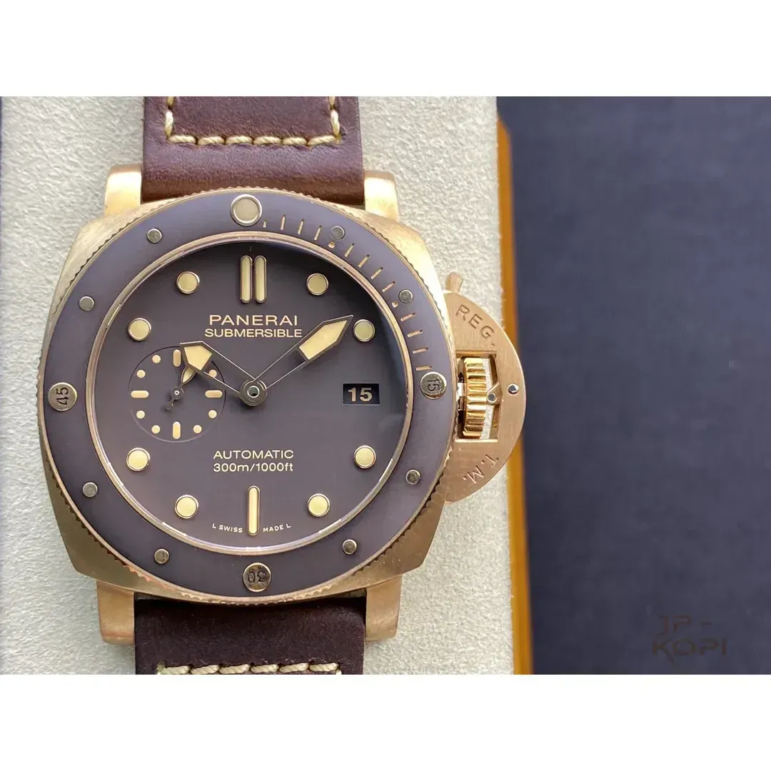 パネライ サブマーシブル ブロンゾ PAM00968|ブラウン 47MM【VS工場製】