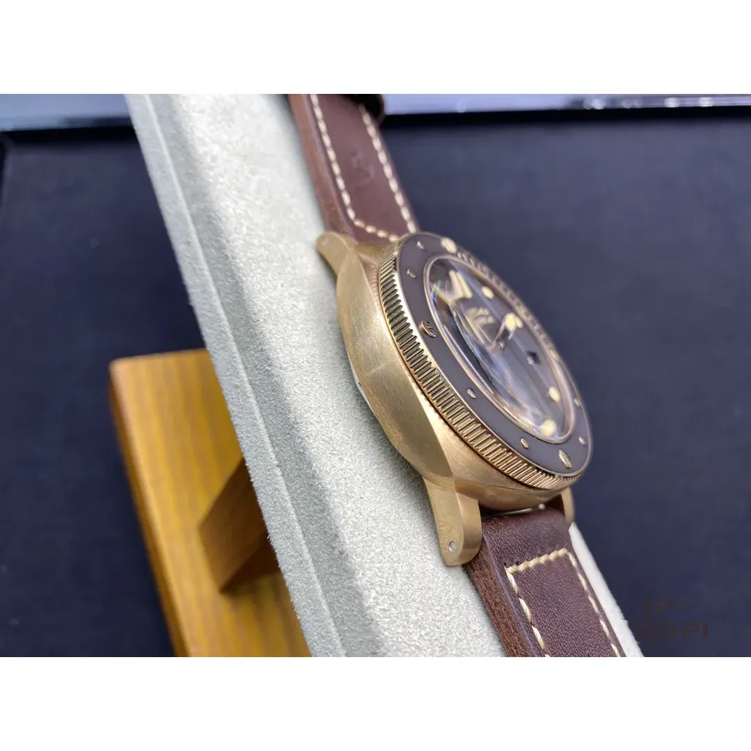 パネライ サブマーシブル ブロンゾ PAM00968|ブラウン 47MM【VS工場製】 - 画像 (6)