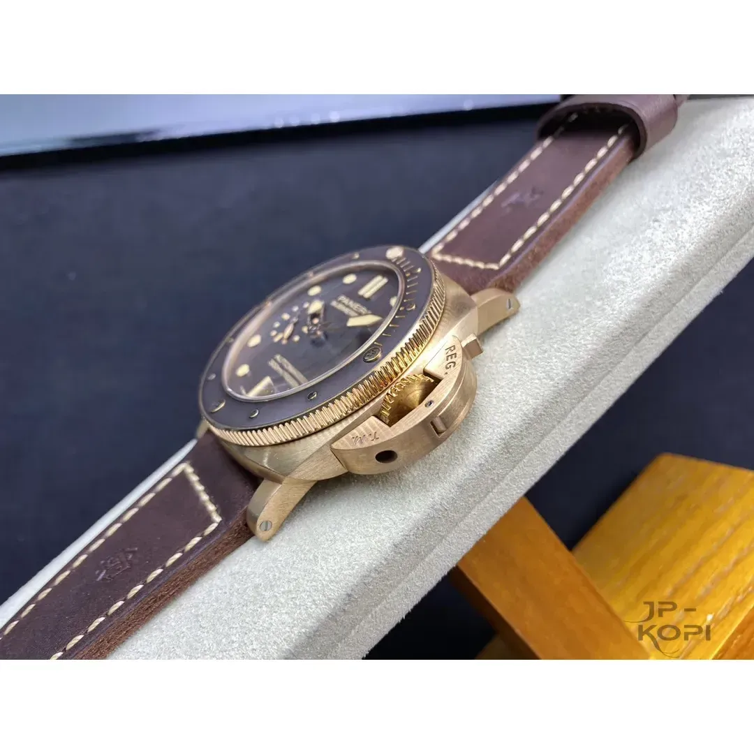 パネライ サブマーシブル ブロンゾ PAM00968|ブラウン 47MM【VS工場製】 - 画像 (7)
