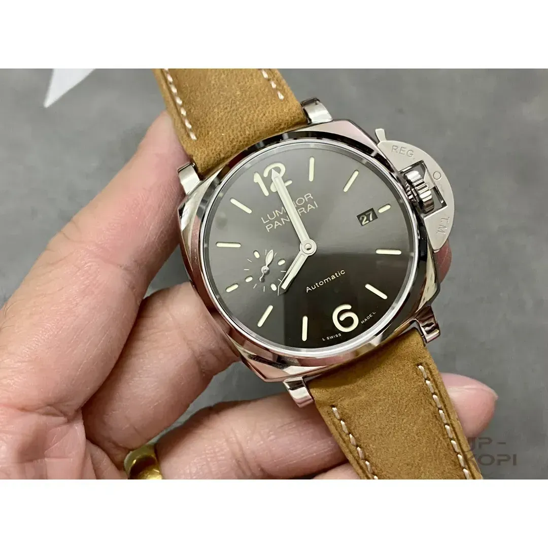 パネライ ルミノール ドゥエ 3デイズ PAM00904|グレーダイヤル×42MM【VS工場製高品質モデル】 - 画像 (3)