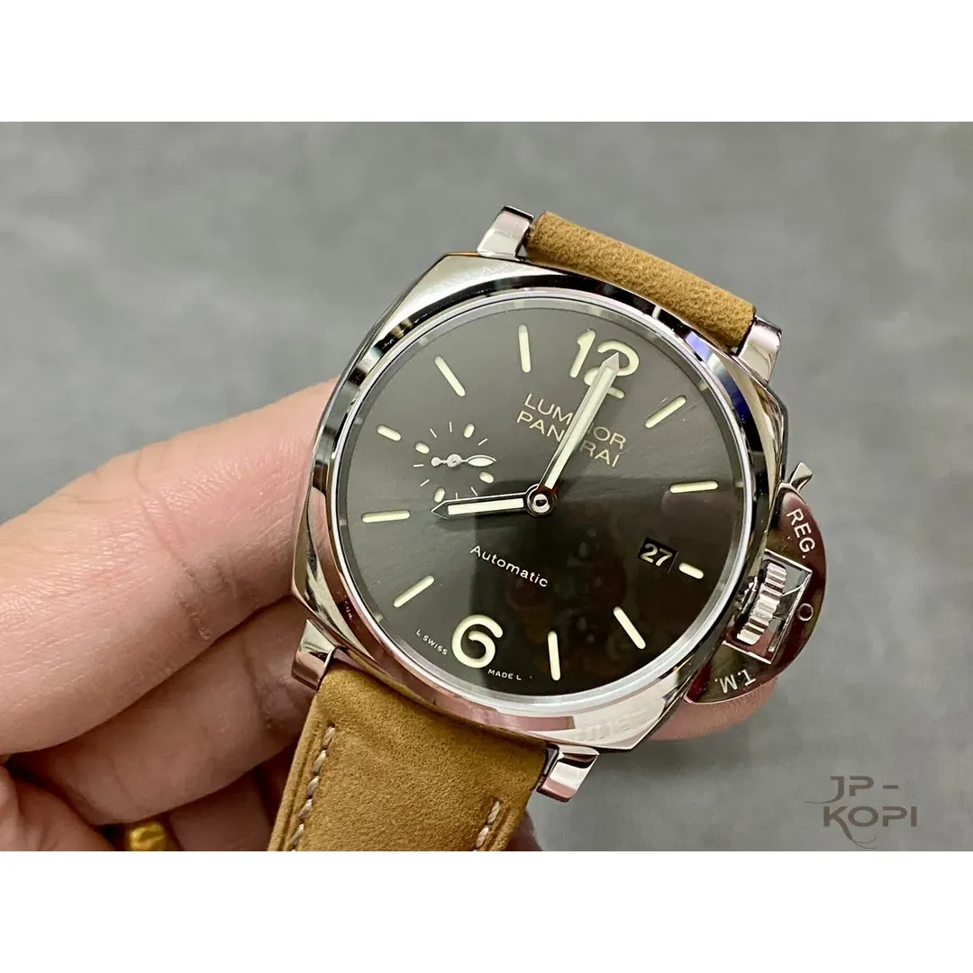 パネライ ルミノール ドゥエ 3デイズ PAM00904|グレーダイヤル×42MM【VS工場製高品質モデル】 - 画像 (4)