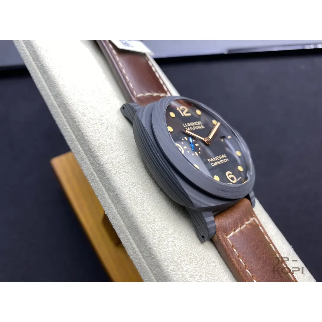 パネライ ルミノール マリーナ 1950 カーボテック PAM00661|ブラック文字盤×44MM【VS工場製高品質モデル】 - 画像 (6)