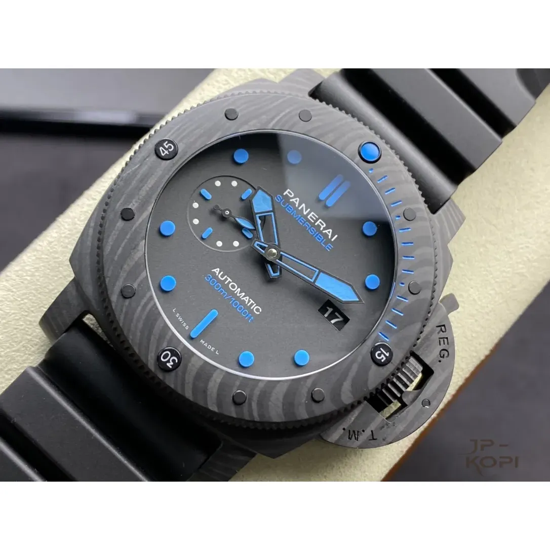 オフィチーネ パネライ サブマーシブル カーボテック PAM01616|ブラック 47MM【VS工場製高品質モデル】 - 画像 (3)