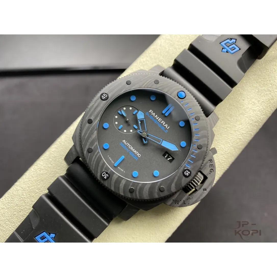 オフィチーネ パネライ サブマーシブル カーボテック PAM01616|ブラック 47MM【VS工場製高品質モデル】 - 画像 (5)