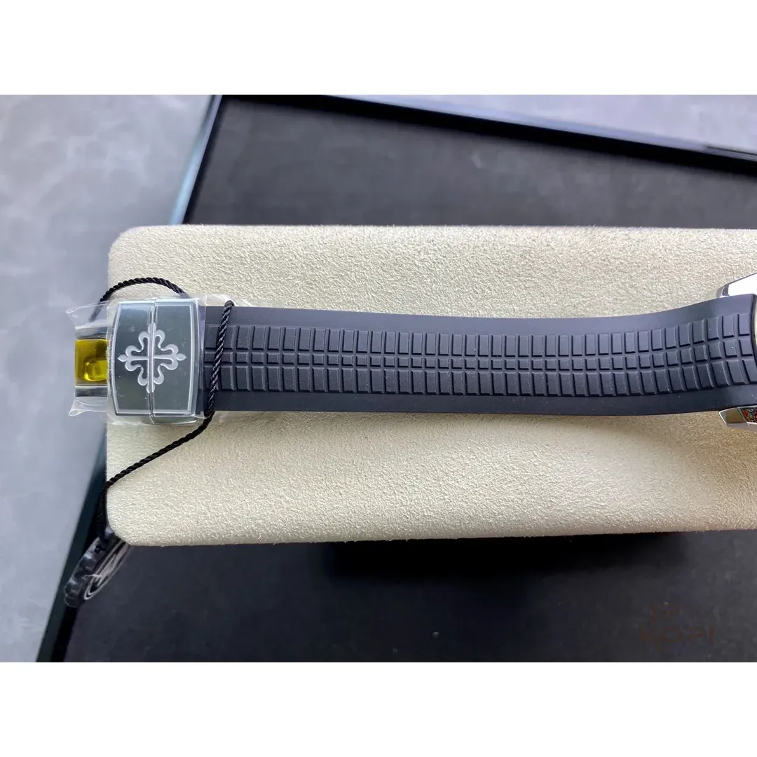 パテック・フィリップ アクアノート 5165A-001|ブラック ラバー 38mm【ZF工場製】 - 画像 (9)