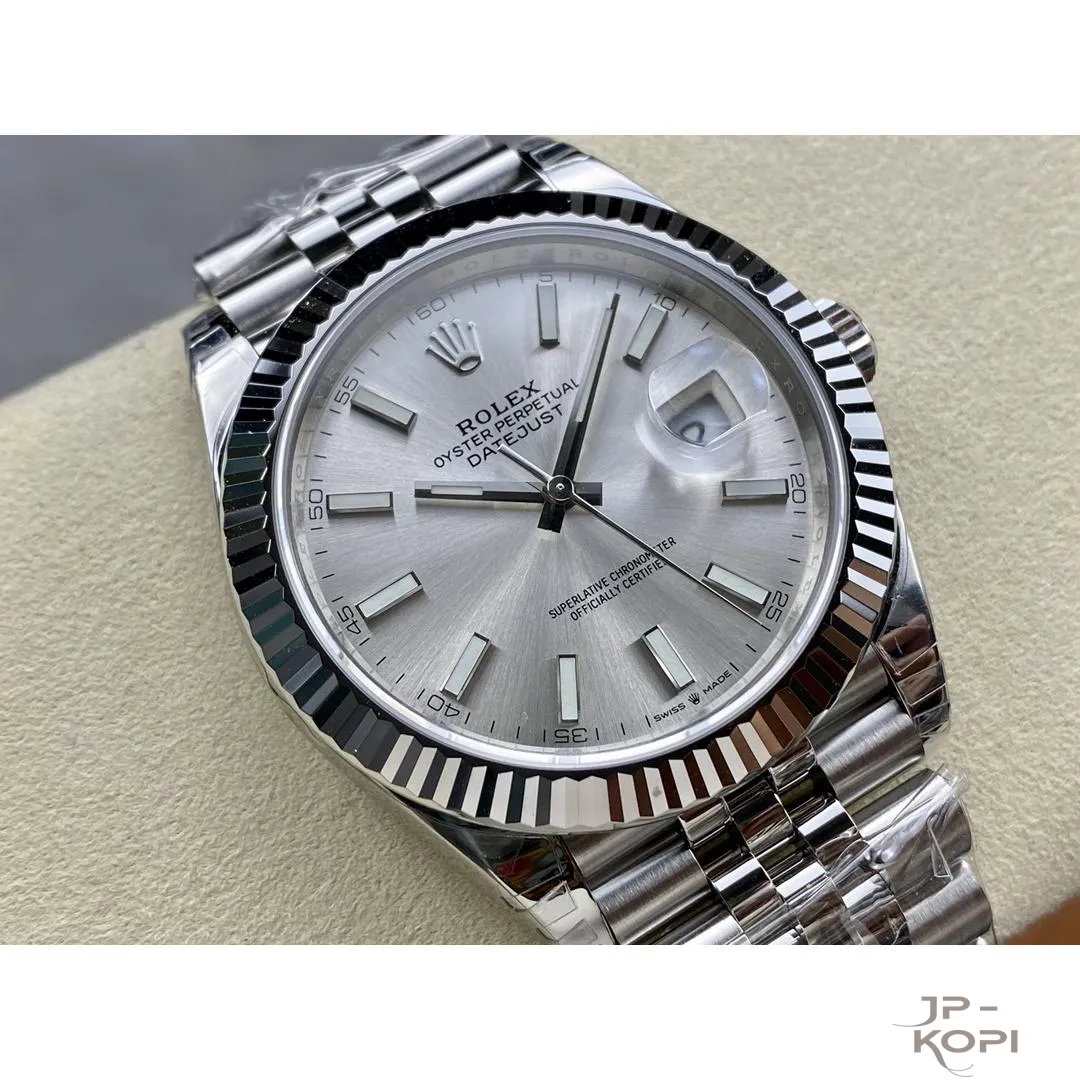 ロレックス デイトジャスト 126334|グレーダイアル 41mm ジュビリーブレス 丹東Cal.3235【VS工場製】 - 画像 (3)