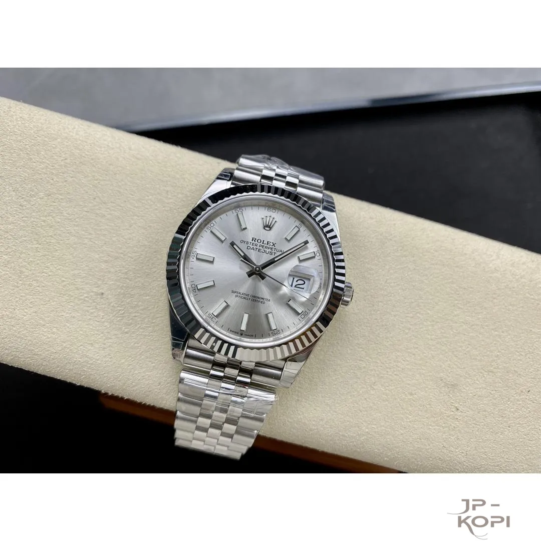 ロレックス デイトジャスト 126334|グレーダイアル 41mm ジュビリーブレス 丹東Cal.3235【VS工場製】 - 画像 (5)