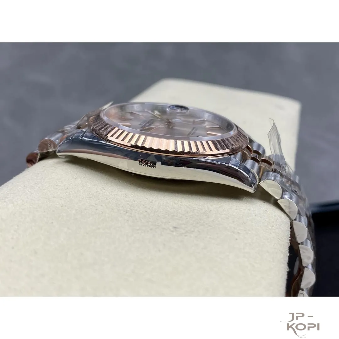 ロレックス デイトジャスト 126331|サンダストダイアル 41mm ジュビリーブレス エバーローズゴールドコンビ【VS工場製】 - 画像 (7)