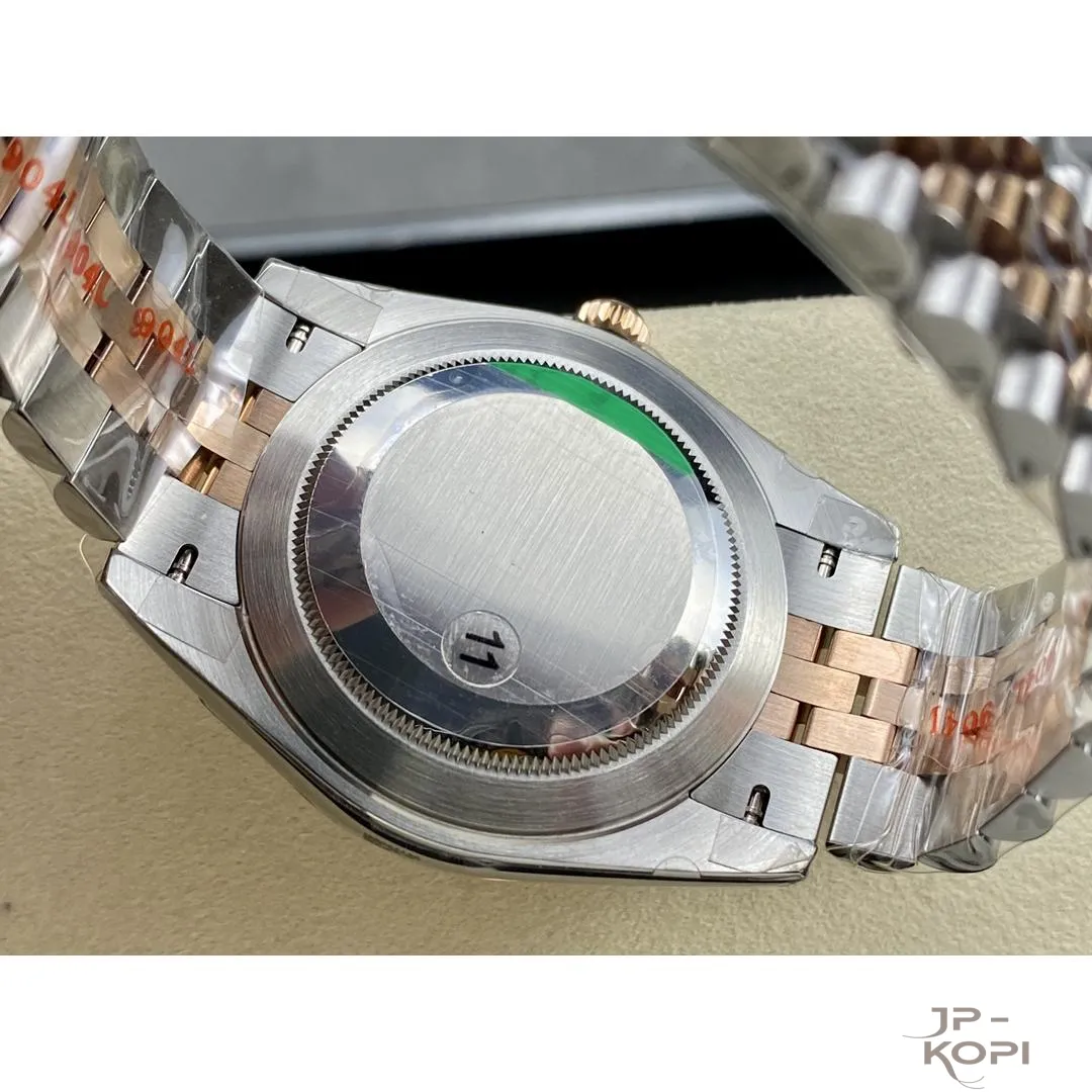 ロレックス デイトジャスト 126331|サンダストダイアル 41mm ジュビリーブレス エバーローズゴールドコンビ【VS工場製】 - 画像 (9)