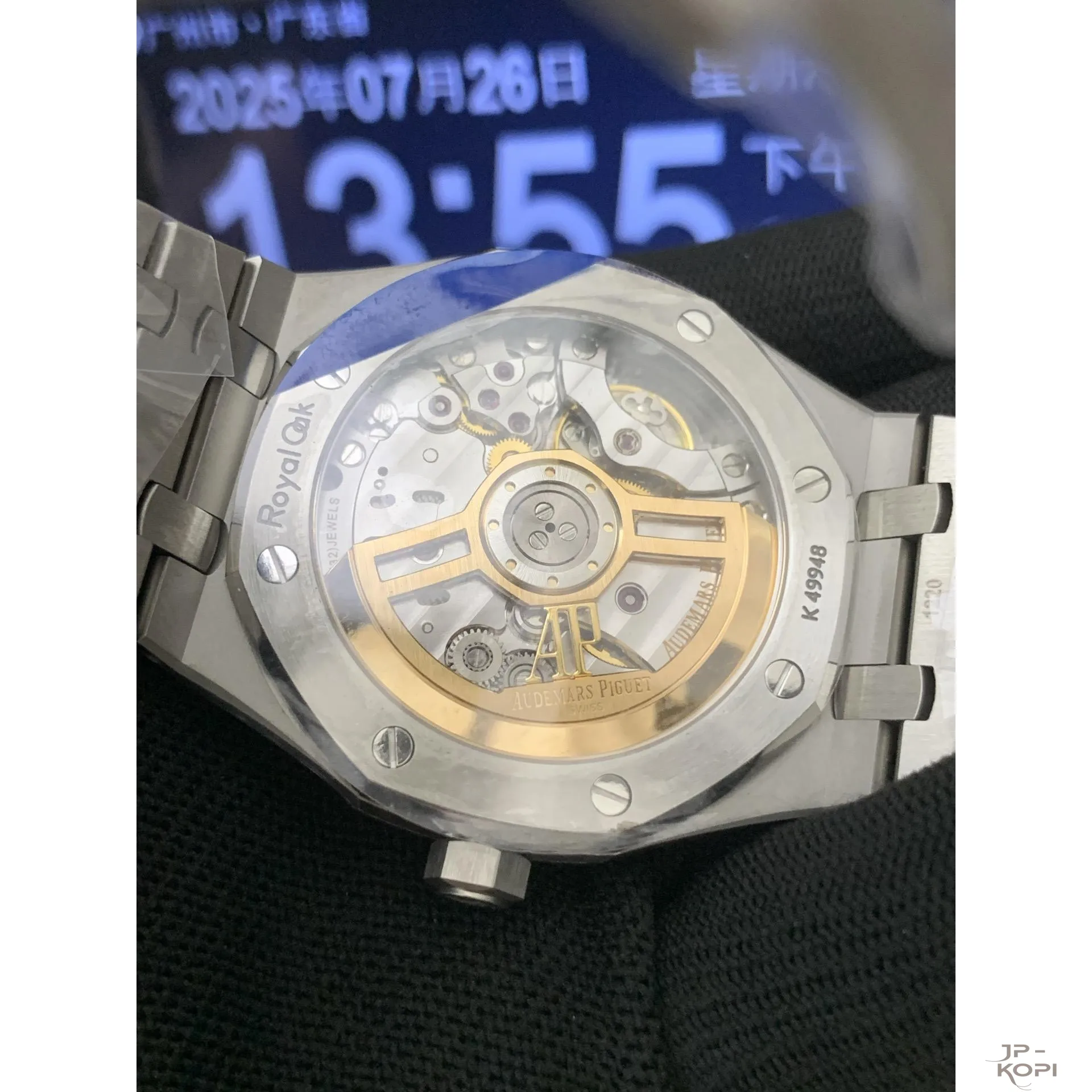 オーデマ・ピゲ ロイヤルオーク15500ST.OO.1220ST.01 41mm |ブルーダイアル ステンレス【APS工場製】 - 画像 (7)