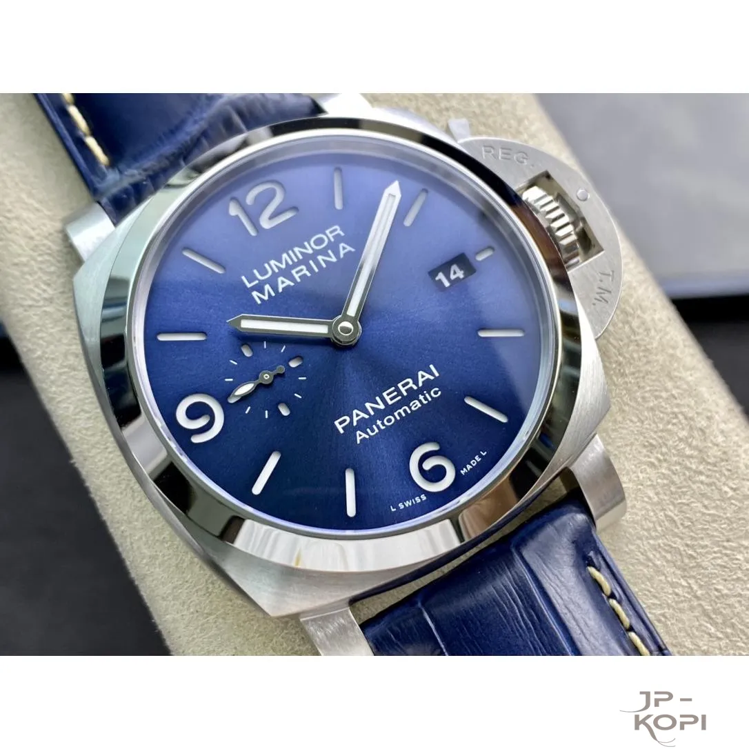 パネライ ルミノール マリーナ1950 3DAYS PAM01313|ブルー文字盤 44MM 【VS工場製高品質モデル】 - 画像 (3)