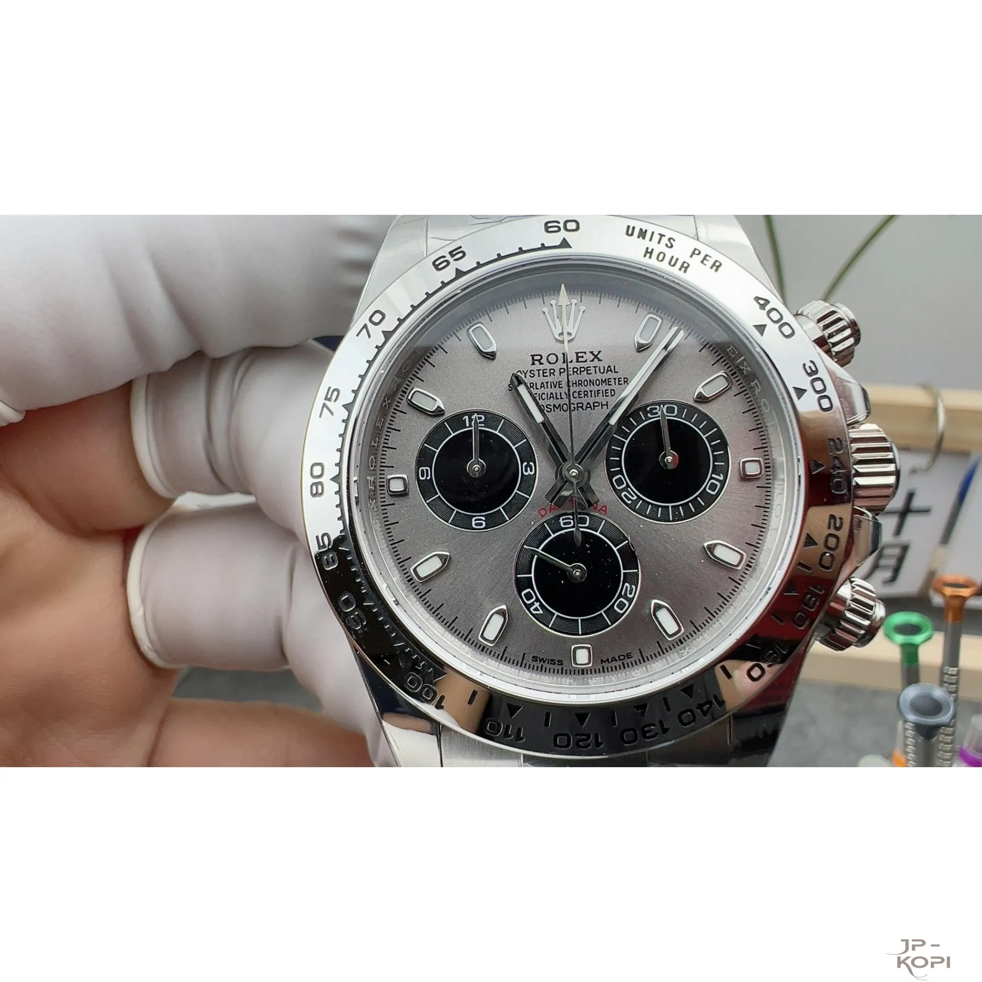 ロレックス デイトナ 116509-0072 |スチール&ブラック 丹東Cal.4130【BETTER工場製】 - 画像 (2)