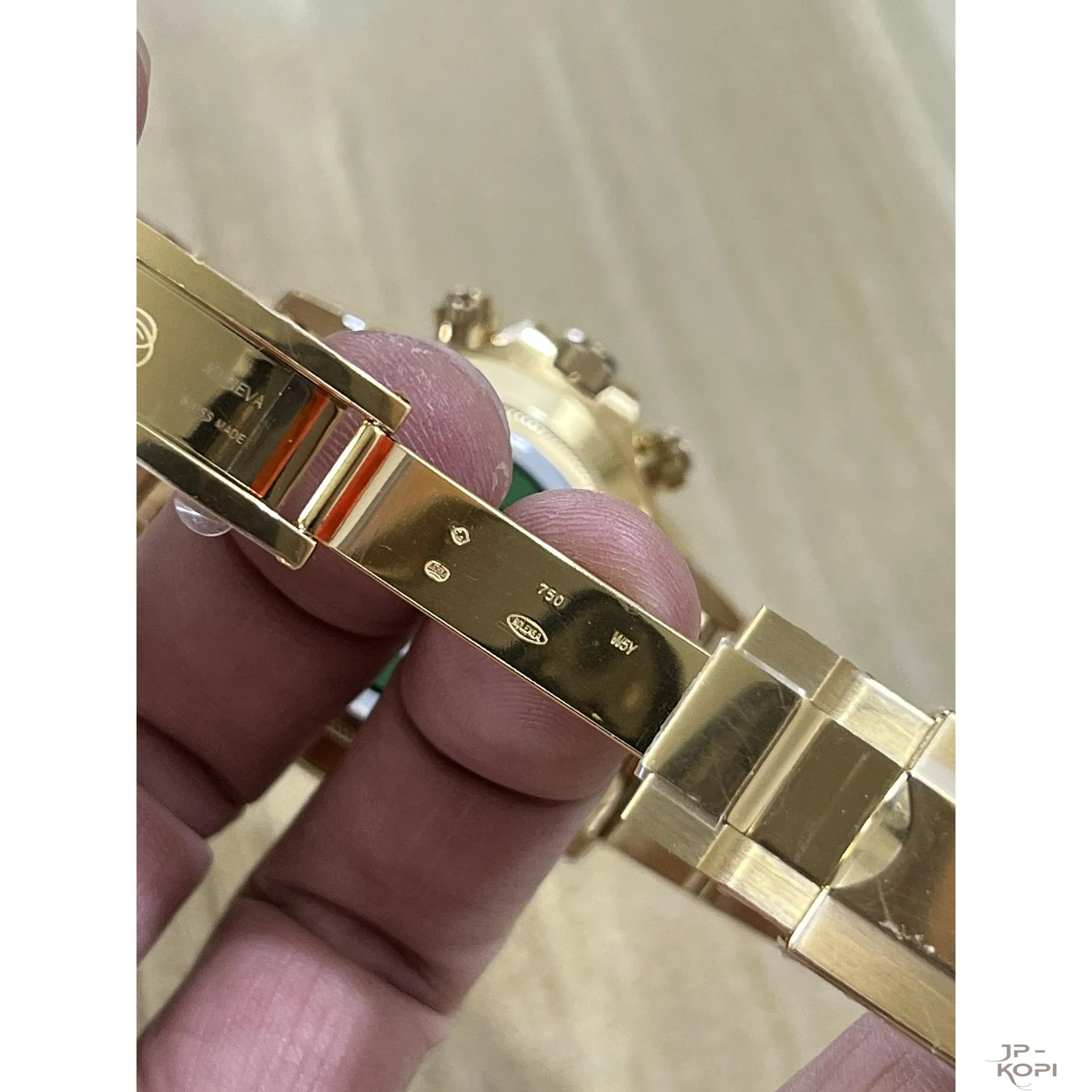 ロレックス デイトナ 116508-0009|ブラック&ゴールデン 丹東Cal.4130【BETTER工場製】 - 画像 (10)