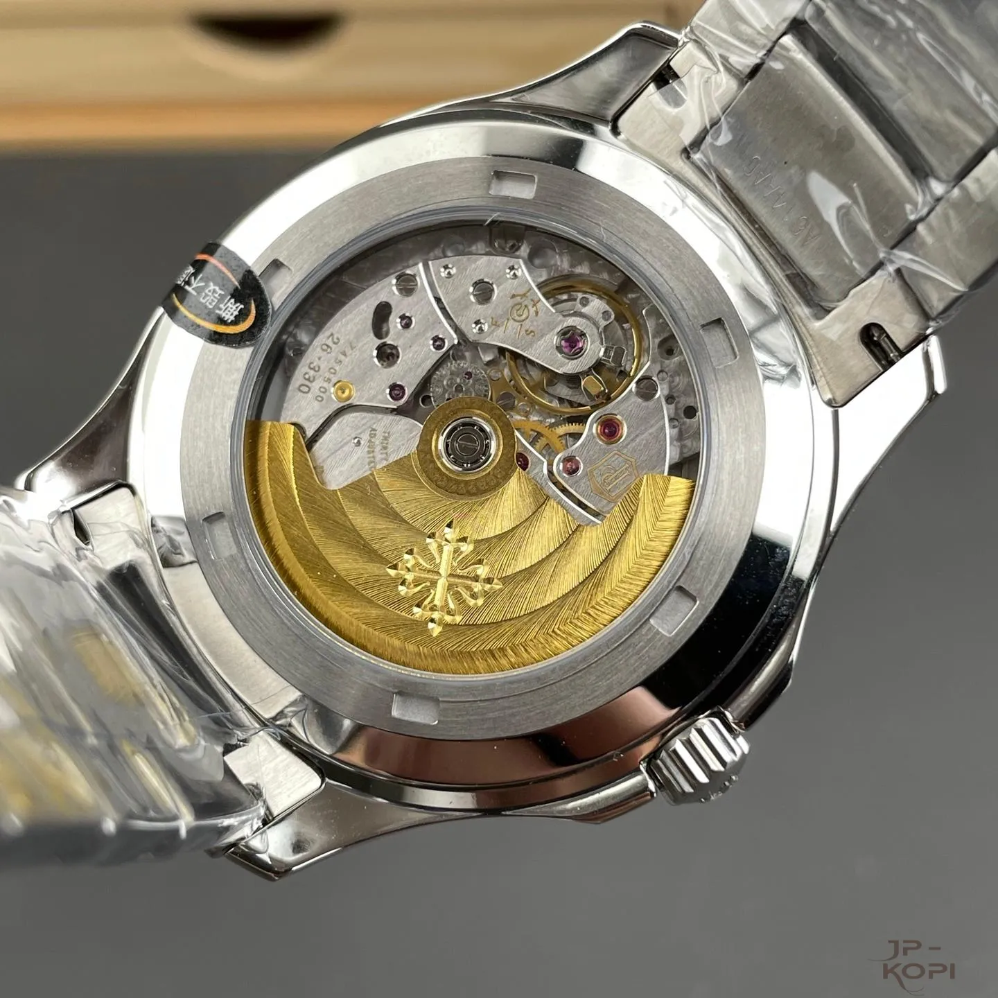 パテック・フィリップ アクアノート 5167/1A-001|ブラックダイアル×ステンレスブレス×Cal.324【3K工場製高品質腕時計】 - 画像 (6)