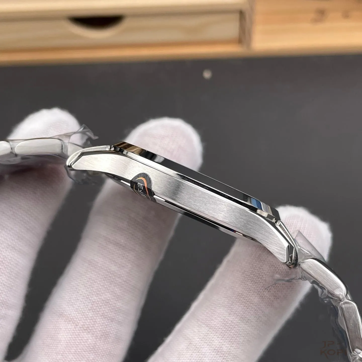 パテック・フィリップ アクアノート 5167/1A-001|ブラックダイアル×ステンレスブレス×Cal.324【3K工場製高品質腕時計】 - 画像 (7)