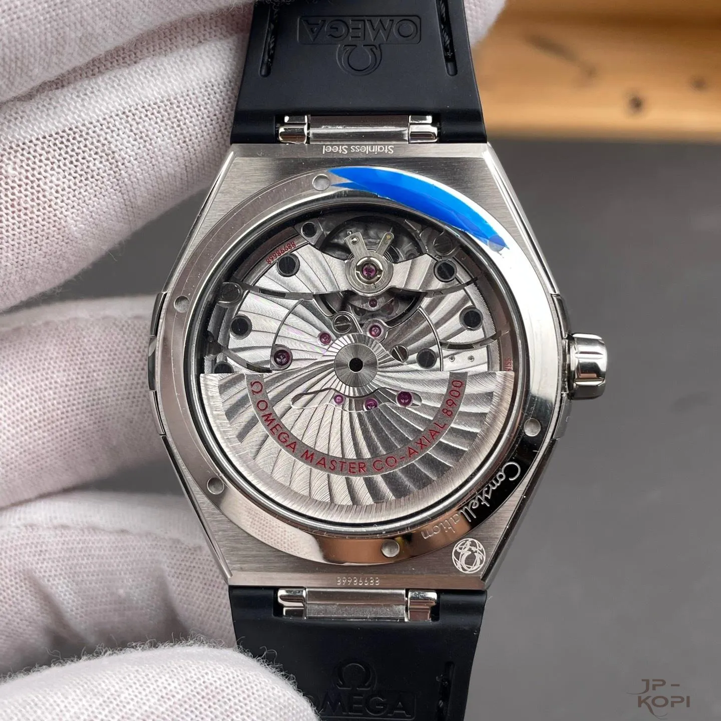 オメガ コーアクシャル マスター クロノメーター 41mm 131.33.41.21.06.001 ブラック×シルバー【VS工場出品】 - 画像 (6)