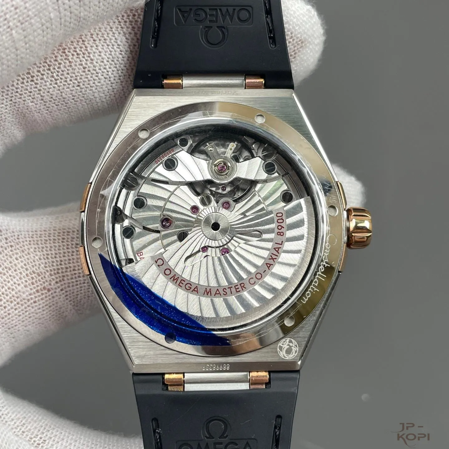 オメガ コーアクシャル マスター クロノメーター 41mm 131.23.41.21.06.001 ブラック×ローズゴールド【VS工場出品】 - 画像 (7)