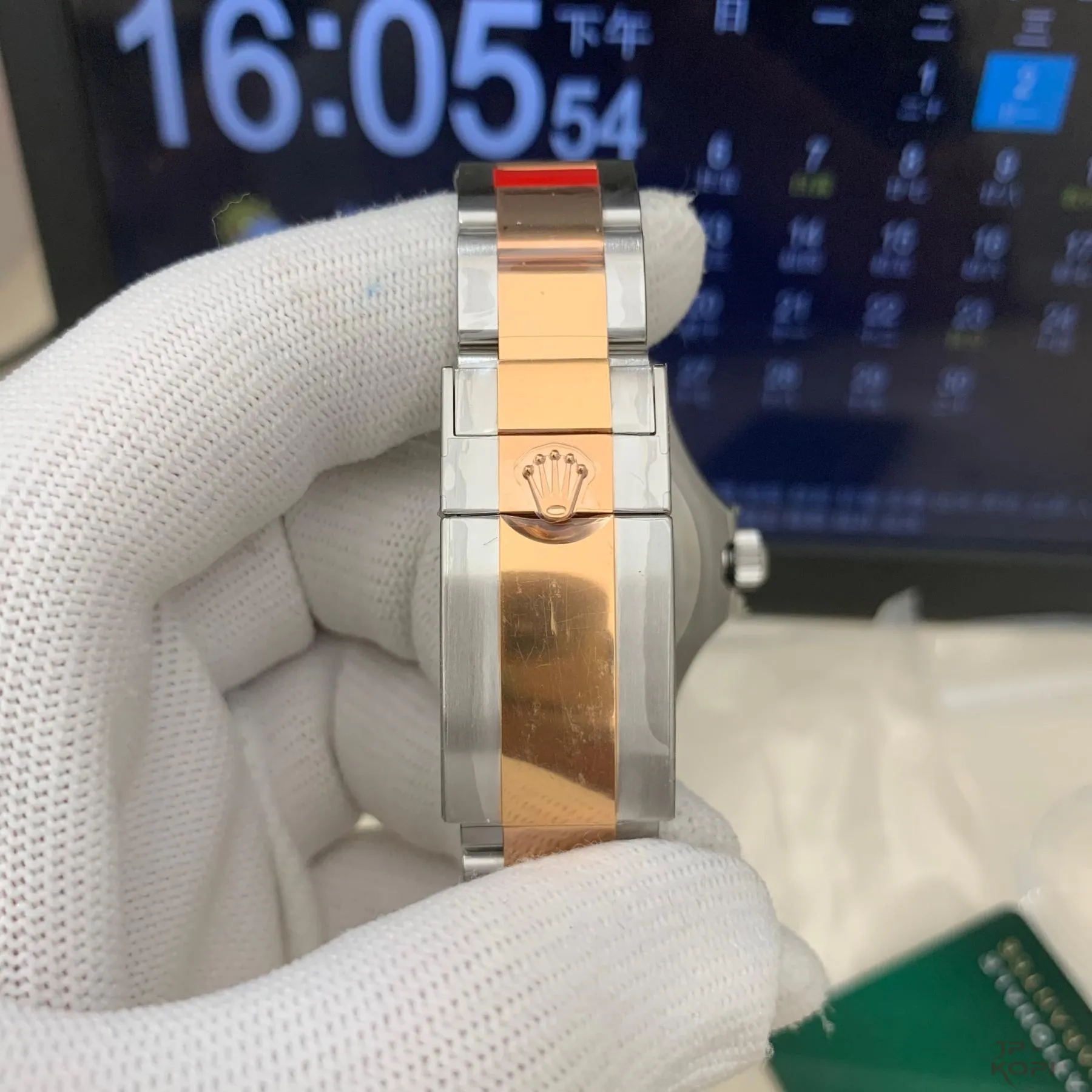 ロレックス ヨットマスター 40 126621|チョコレートダイアル 丹東Cal.3235【VS工場製 高品質コピー腕時計】 - 画像 (12)
