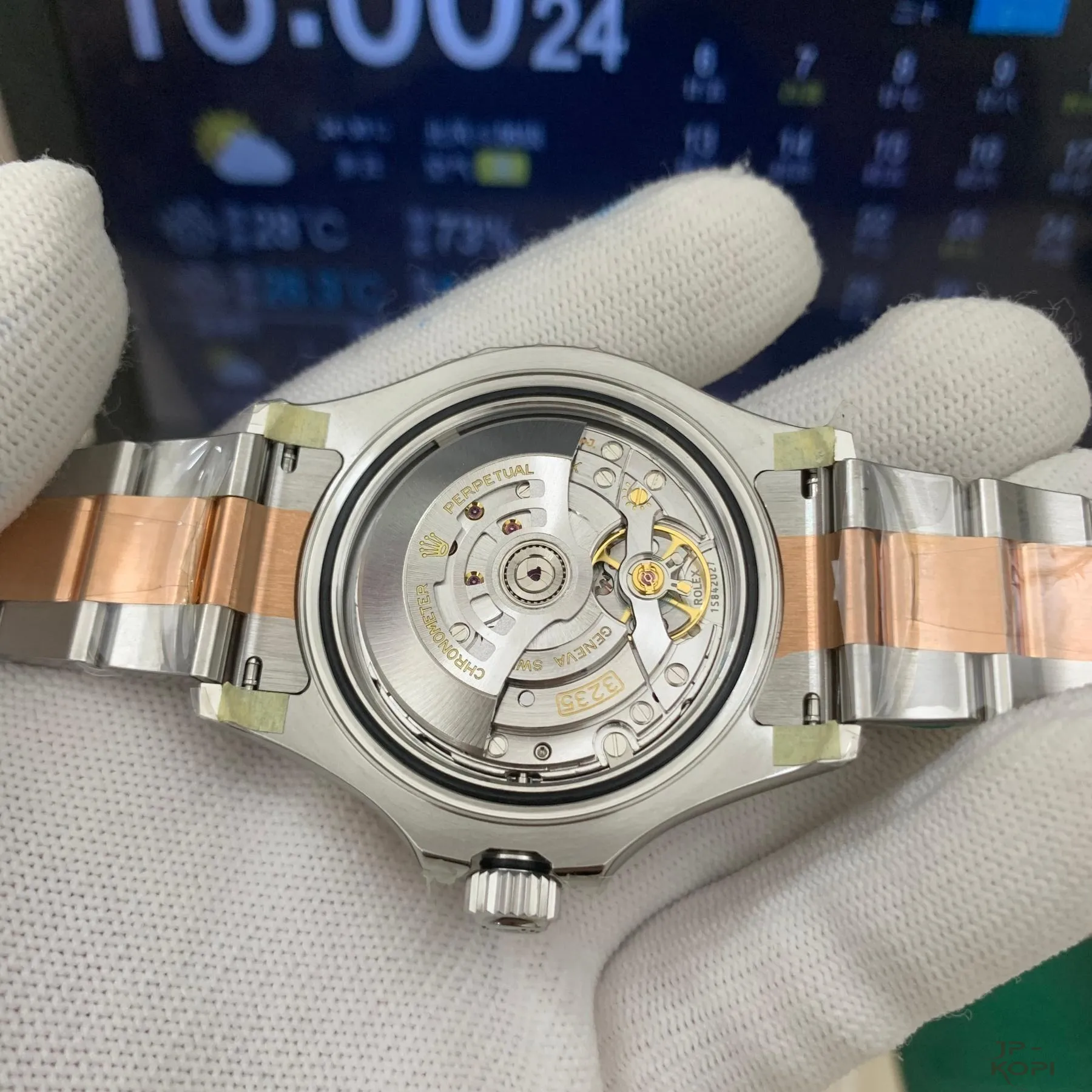 ロレックス ヨットマスター 40 126621|チョコレートダイアル 丹東Cal.3235【VS工場製 高品質コピー腕時計】 - 画像 (17)