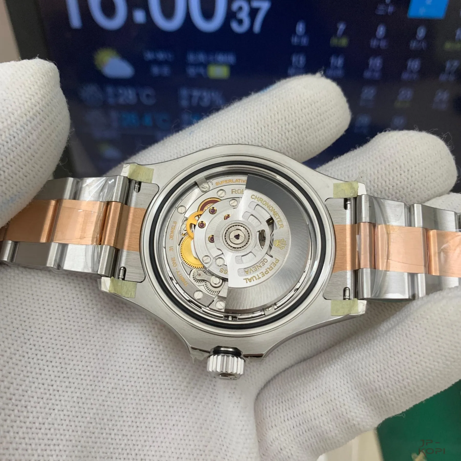 ロレックス ヨットマスター 40 126621|チョコレートダイアル 丹東Cal.3235【VS工場製 高品質コピー腕時計】 - 画像 (18)