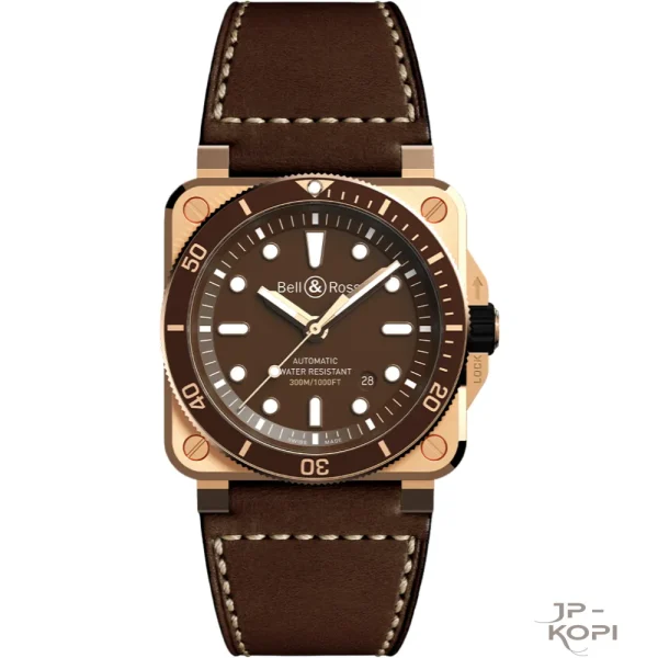 ベル&ロス BR 03 GMT 42mm|ブラウンセラミックベゼル&ブラウンダイヤル【BR工場製】