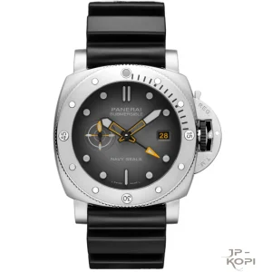 パネライ サブマーシブル PAM01323｜GMT搭載 メテオライト文字盤 ネイビーシールズ仕様 44MM【VS工場製】