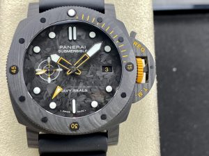 パネライ サブマーシブル Gmt カーボテック™ ネイビーシールズ PAM01324 - 44mm【VS工場出品】