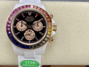 ロレックス レインボー デイトナ セラミック製ケース バンド【IPK工場出品】