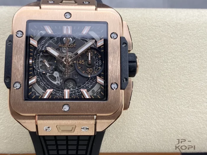 ウブロ HUBLOT スクエア バン ウニコ キングゴールド 821.OX.0180.RX【BBF工場出品】