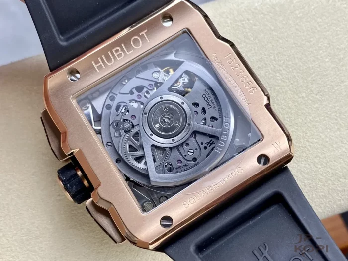 ウブロ HUBLOT スクエア・バン ウニコ キングゴールド 821.OM.0180.RX【BBF工場出品】 - 画像 (7)