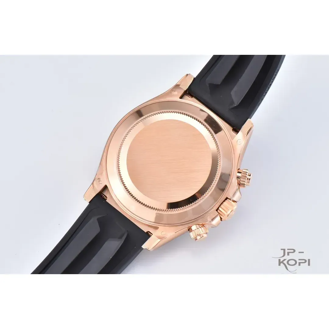 ロレックス デイトナ 116515LN-0019|アイボリーダイアル イエローゴールド ラバーストラップ【CLEAN工場製 高品質コピー腕時計】 - 画像 (9)