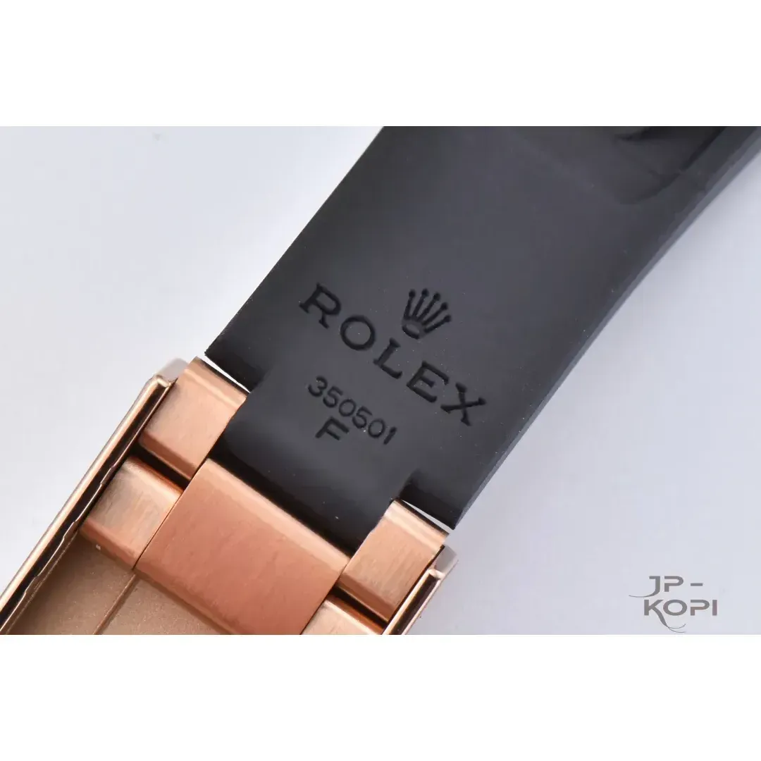 ロレックス デイトナ 116515LN-0019|アイボリーダイアル イエローゴールド ラバーストラップ【CLEAN工場製 高品質コピー腕時計】 - 画像 (10)